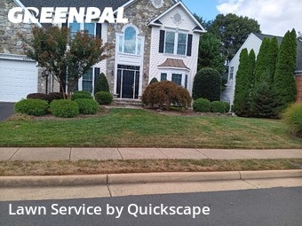 Property Maintenance in Ashburn, 20147, Backyard Mowing by Quickscape , work completed in Nov , 2025