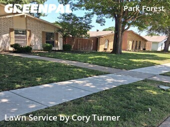 Grass Cutin Plano,75023,Lawn Maintenance by Cory Turner, work completed in Jun , 2026