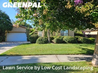 Lawn mowing work completed in Sanger, CA