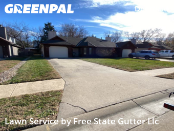 Lawn Care in Lawrence, 66049, Mowing Services by Free State Gutter Llc, work completed in Nov , 2025
