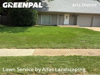 Lawn Mowin Irving,75062,Lawn Care by Alfas Landscaping, work completed in Jun , 2026