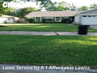 Yard Cuttingin Friendswood,77546,Yard Mowing by A 1 Affordable Lawns, work completed in Nov , 2025