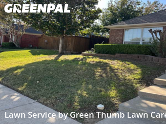 Yard Cuttingin Lewisville,75077,Lawn Mowing by Green Thumb Lawn Care, work completed in Nov , 2025