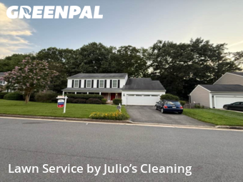 Grass Care in Great Falls, 22066, Yard Mowing by Julio’s Cleaning, work completed in Nov , 2025