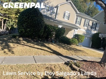 Lawn Care in Buford, 30518, Backyard Mowing by Eloy Salgado's Lands, work completed in Nov , 2025