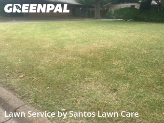 Yard Cuttingin Hurst,76054,Grass Cut by Santos Lawn Care , work completed in Nov , 2025