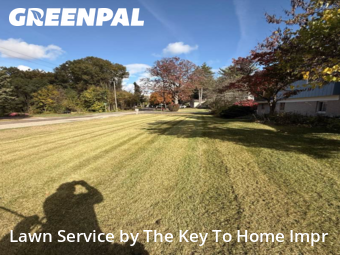 Lawn Cutting in Commerce Charter Township, 48382, Front Yard Mowing by The Key To Home Impr, work completed in Dec , 2025