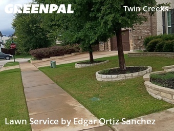 Lawn mowed in Allen, 75013