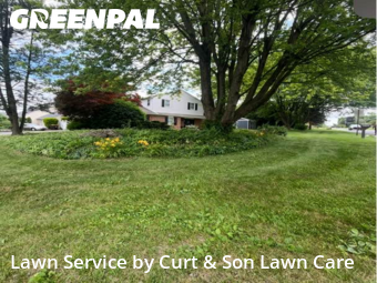 Lawn Maintenance in Bethlehem, 18020, Backyard Mowing by Curt & Son Lawn Care, work completed in Nov , 2025