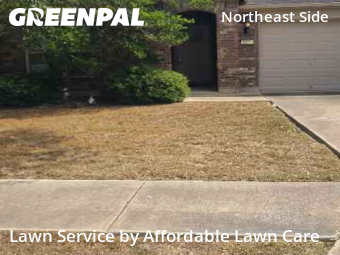 Lawn Cutin Schertz,78108,Grass Cut by Affordable Lawn Care, work completed in Feb , 2026