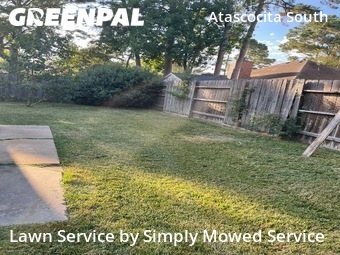 Lawn Cuttingin Humble,77346,Lawn Mow by Simply Mowed Service, work completed in Nov , 2025