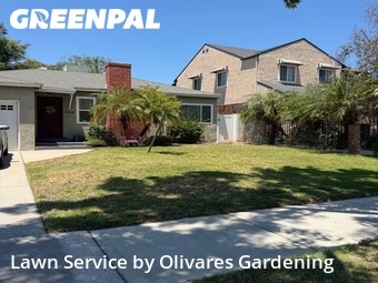 Lawn mowing work completed in Burbank, CA