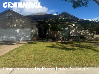 Lawn Cuttingin Pearland,77584,Lawn Maintenance by Prizel Lawn Services, work completed in Nov , 2025
