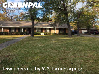 Lawn Mowin Spring,77386,Lawn Service by V.A. Landscaping, work completed in Dec , 2025