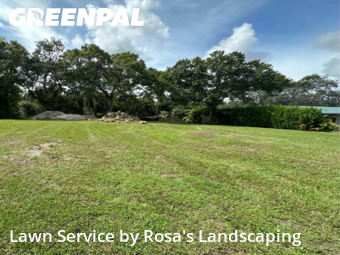 Yard Cutting in Stuart, 34997, Weed Trimming by Rosa's Landscaping , work completed in Nov , 2025