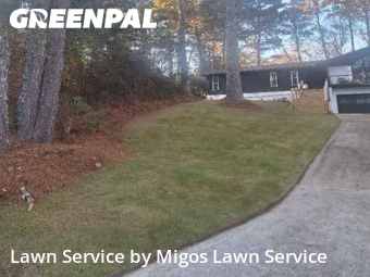Lawn mowed in Lilburn, 30047
