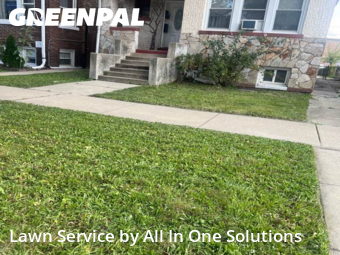 Lawn Cutin Cicero,60804,Lawn Service by All In One Solutions, work completed in Nov , 2025