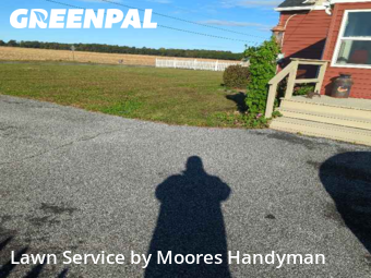 Yard Maintenance in Milton, 19968, Garden Trimming by Moores Handyman, work completed in Nov , 2025