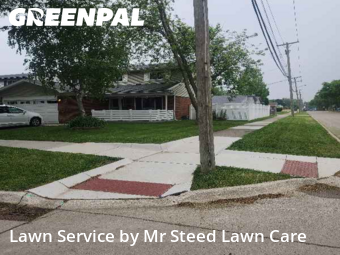 Lawn Mowin Oak Park,48237,Lawn Maintenance by Mr Steed Lawn Care, work completed in Dec , 2025