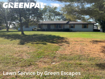 Grass Cuttingin Murfreesboro,37128,Yard Cutting by Green Escapes, work completed in Dec , 2025