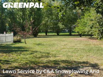 Yard Cuttingin Arlington Heights,60004,Grass Cutting by C&A Snowplowing And , work completed in Dec , 2025