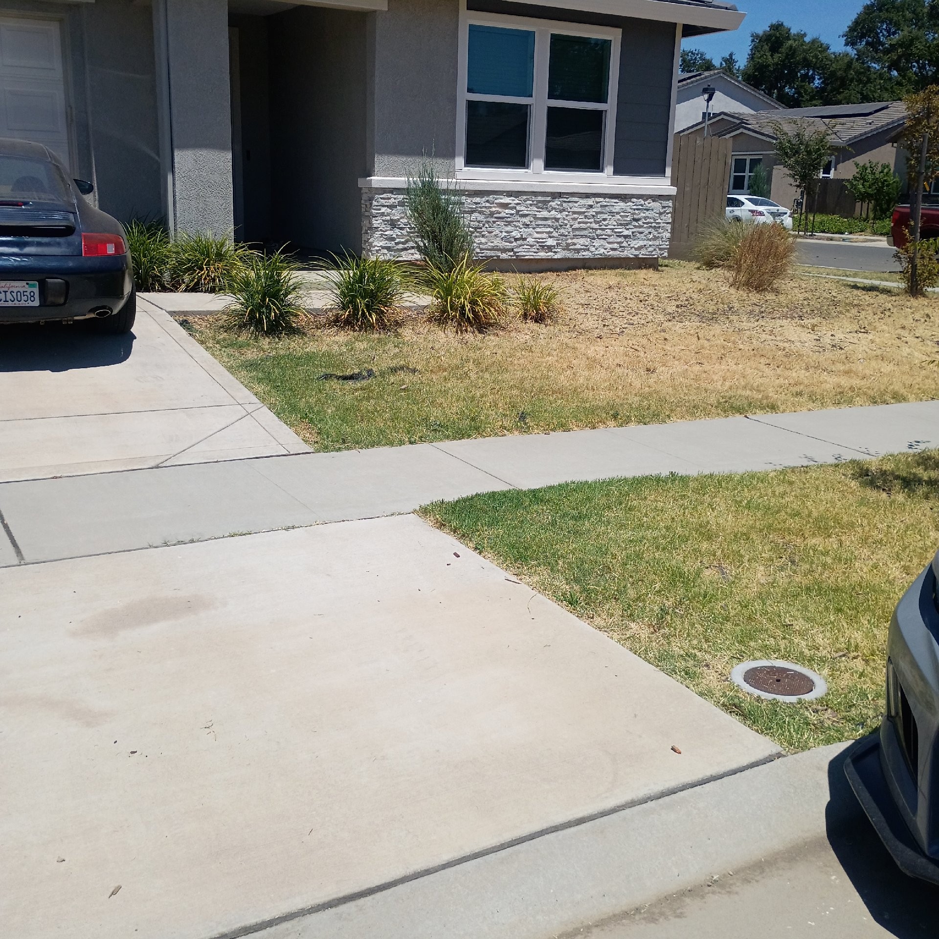 Lawn mowing work by Three Pillars Landsca in Lincoln, CA