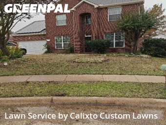 Yard Cutting in Mansfield, 76063, Turf Services by Calixto Custom Lawns, work completed in Dec , 2025