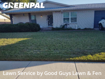 Grass Cuttingin White Settlement,76108,Lawn Mowing by Good Guys Lawn & Fen, work completed in Jan , 2026