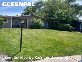 Lawn Cutin Orland Park,60462,Lawn Maintenance by K&S Landscaping, work completed in Jun , 2026