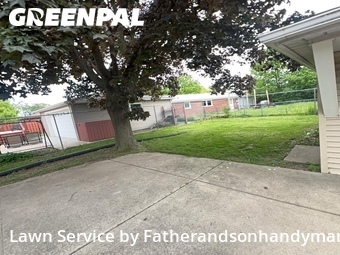 Grass Cutin Elmhurst,60126,Lawn Cutting by Fatherandsonhandyman, work completed in Jun , 2026