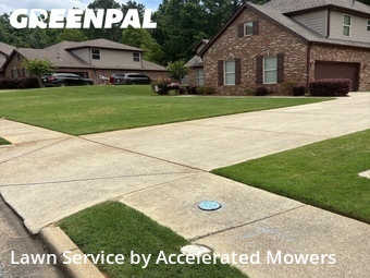 Lawn mowed in Trussville, 35173
