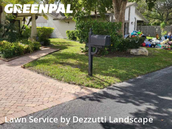 Lawn Carein Plantation,33324,Lawn Maintenance by Dezzutti Landscape , work completed in Jan , 2026