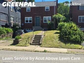 Lawn mowed in Pittsburgh, 15216