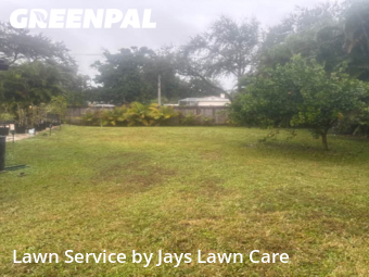 Grass Cuttingin Plantation,33317,Grass Cut by Jays Lawn Care, work completed in Dec , 2025