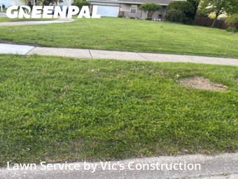 Property Maintenance in Lockport, 60441, Grass Cutting by Vic’s Construction , work completed in Aug , 2025