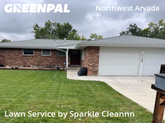 Lawn Cutin Arvada,80004,Lawn Mowing by Sparkle Cleannn, work completed in Feb , 2026