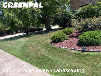 Lawn Maintenancein Orland Park,60467,Lawn Mowing Service by K&S Landscaping, work completed in Dec , 2025