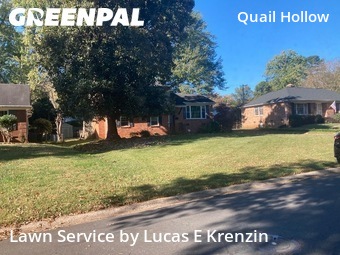Yard Mowingin Charlotte,28210,Lawn Mow by Lucas E Krenzin, work completed in Nov , 2025