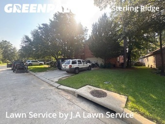 Lawn Cuttingin The Woodlands,77382,Lawn Mowing Service by J.A Lawn Service, work completed in Oct , 2025