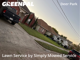 Yard Care Services in Deer Park, 77536, Lawn Cutting by Simply Mowed Service, work completed in Dec , 2025