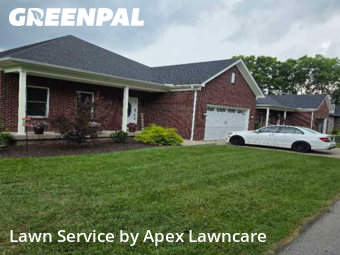 Grass Cutting in Cambridge, 40220, Backyard Mowing by Apex Lawncare, work completed in Nov , 2025