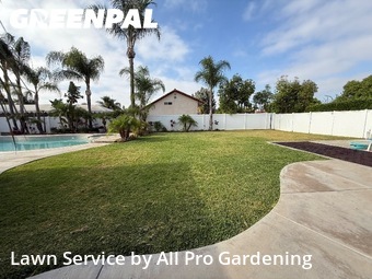 Work completed by grass-trimming-service-in-Yorba Linda-CA