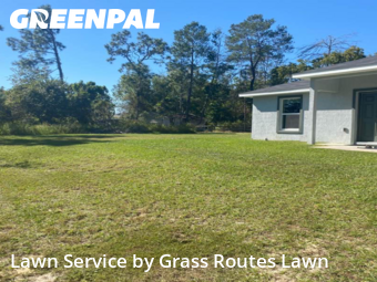Lawn Maintenance in Ocala, 34472, Garden Trimming by Grass Routes Lawn , work completed in Nov , 2025