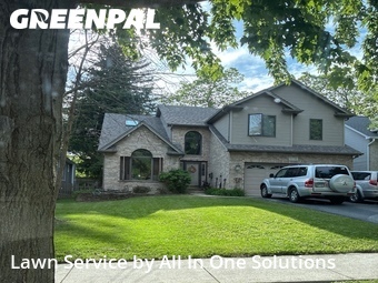 Lawn mowed in Downers Grove, 60516