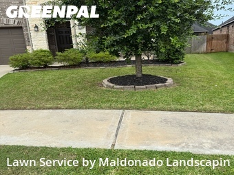 Grass Cutin Cypress,77429,Lawn Mowing by Maldonado Landscapin, work completed in Jun , 2026