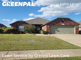 Landscape Design In Tulsa,74134,Landscaping Maintenance by Greens Lawn Care, work completed in Apr , 2026