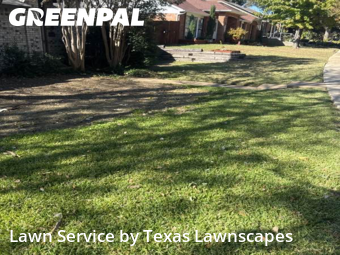 Grass Cutin The Colony,75056,Lawn Cutting by Texas Lawnscapes, work completed in Dec , 2025