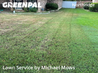 Yard Cuttingin Denton,76207,Lawn Care Service by Michael Mows, work completed in Oct , 2025