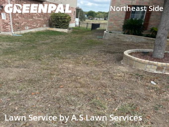 Lawn Maintenancein Schertz,78108,Yard Cutting by A.S Lawn Services, work completed in Feb , 2026