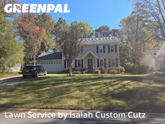 Yard Cuttingin Matthews,28105,Lawn Cut by Isaiah Custom Cutz, work completed in Dec , 2025